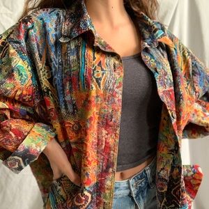 SOLD!! Vintage Eye Catching Jacket